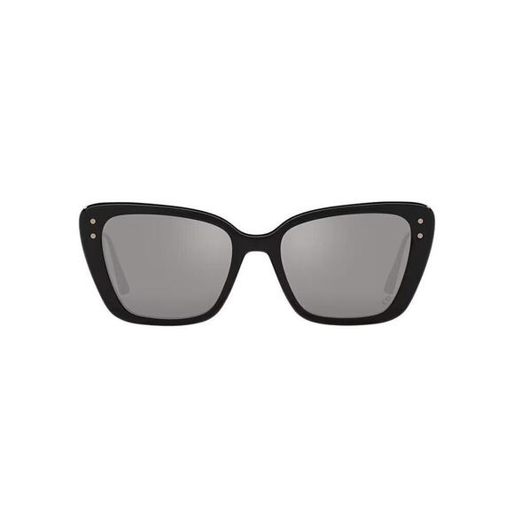 DIOR Butterfly Sunglasses MISSDIOR B5F 56mm Shiny Black Solid NWT main image 5